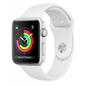 Уцінка - Смарт-часы Apple Watch Series 3 38mm Silver Aluminium Case with White Sport Band