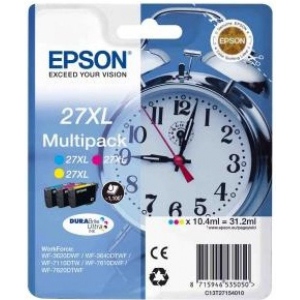 Картридж для струменевих принтерів/БФП Epson WF-7620 Bundle (C,M,Y) XL (C13T27154022)