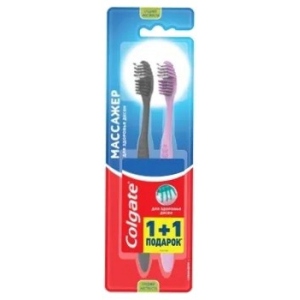 Зубна щітка Colgate Massager 1 + 1 безкоштовно
