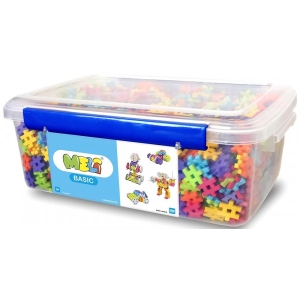 Пластиковий конструктор MELI "BASIC" фигурные в контейнере 2000 эл. (2,5х2,5см) (50055)