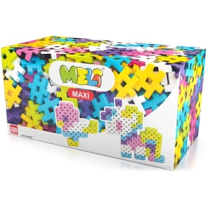 Пластиковий конструктор MELI "MAXI" 200 эл. розовый (4,2х4,2см) (50405) ціни