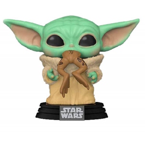 Колекційна фігурка FUNKO POP Star Wars: Mandalorian - The Child w/frog (5908305247562)