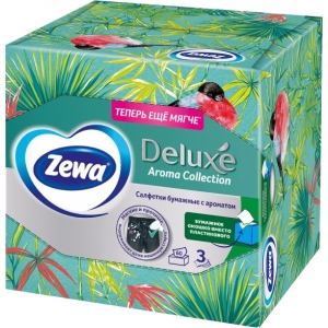 Серветки паперові Zewa Deluxe Aroma 60 шт. (7322541084695)