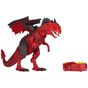 Інтерактивна іграшка пластикова Same Toy Dinosaur Planet Дракон Червоний зі світлом і звуком (RS6139Ut)