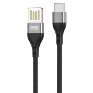 Кабель синхронізації даних XO NB188 2.4A Type-c 1m Gray (6920680879700)