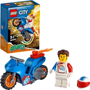Конструктор LEGO City Stuntz Реактивний трюковий мотоцикл (60298)