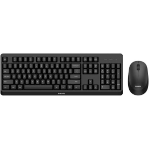 Клавіатура + миша бездротова Philips SPT6307BL/00 UA Black