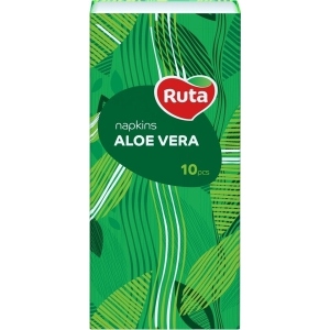 Серветки гігієнічні сухі Ruta с ароматом алоэ (4820023740587)