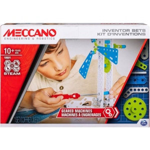 Пластиковий конструктор MECCANO Зубчатые передачи (6047097) офіційний сайт