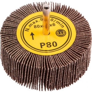 Круг шліфувальний GRAPHITE 80x30 мм K80 (55H762)