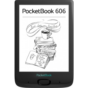 Уцінка - Електронна книга PocketBook 606 Black (PB606-E-CIS) #