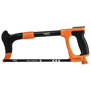 Ножівка Neo Tools 300 мм, отсек для лезвий (43-301)