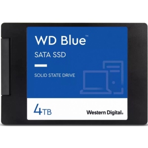 SSD-накопичувач внутрішній Western Digital 2.5'' WD 4TB SATA TLC Blue (WDS400T2B0A)
