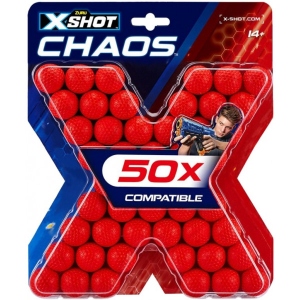 Кульки для бластерів ZURU набір X- Shot CHAOS (50 шт.) (36327Z)
