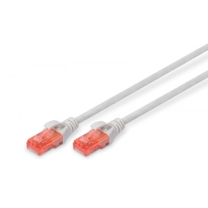 Кабель патч-корд Digitus CAT 6 UTP 15 м AWG 26/7 Cu LSZH Gray (DK-1617-150)