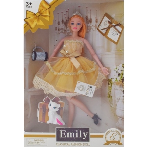 асортимент Модельна лялька Emily з аксес. (QJ067)