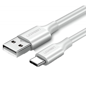 Кабель синхронізації даних UGREEN USB 2.0 to USB Type-C 0.25m White (60119)