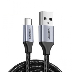 Кабель синхронізації даних UGREEN US288 USB 2.0 to USB Type-C 0.25m Black (60124)