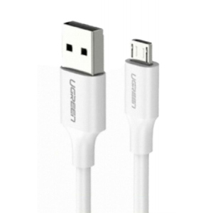 Кабель UGREEN US289 USB 2.0 to Micro 0.5m White (60140)