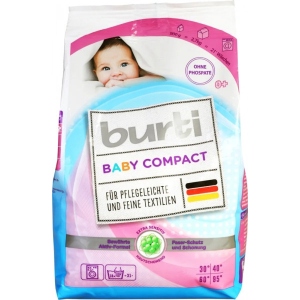 Пральний порошок Burti Compact д/дитячої білизни 900г