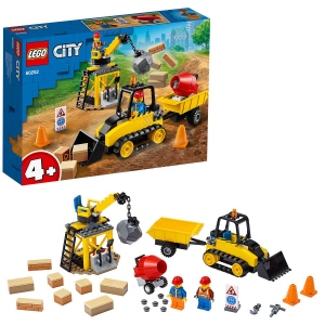Конструктор LEGO City Great Vehicles Будівельний бульдозер (60252)