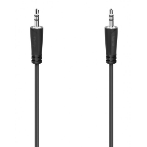 Кабель 3.5 мм -3.5 мм Hama 3.5 mm Jack - 3.5 mm Jack Stereo 3 m Black (00205115)