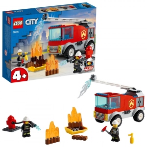 Конструктор LEGO City Пожежна вантажівка з драбиною (60280)