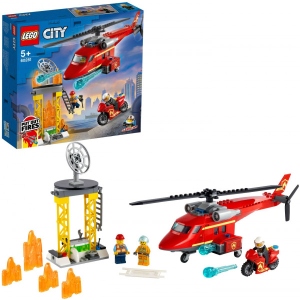 Конструктор LEGO City Пожежний рятувальний вертоліт (60281)