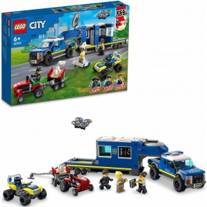 Конструктор LEGO City Поліцейська вантажівка з мобільним центром керування (60315)