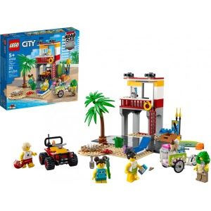 Конструктор LEGO City Рятувальний пост на пляжі (60328)