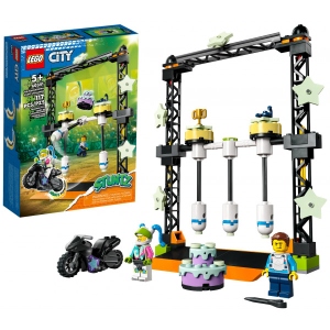 Конструктор LEGO City Stuntz Каскадерське завдання «Нокдаун» (60341)