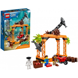 Конструктор LEGO City Stuntz Каскадерське завдання «Напад Акули» (60342) купити в Києві