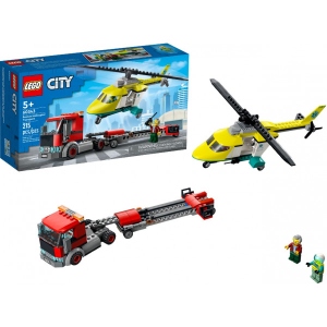 Конструктор LEGO City Перевезення рятувального гелікоптера (60343)