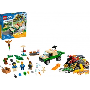 Конструктор LEGO City Missions Місії порятунку диких тварин (60353)