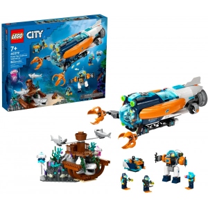Конструктор LEGO City Глибоководний дослідницький підводний човен (60379)