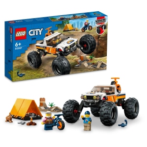 Конструктор LEGO City Пригоди на позашляховику 4x4 (60387)