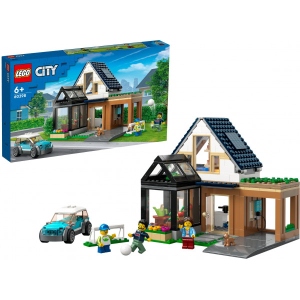 Конструктор LEGO City Сімейний будинок й електромобіль (60398)