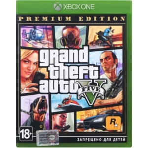 Ігровий диск Xbox Grand Theft Auto V Premium Edition  [Xbox One, Blu-Ray диск]