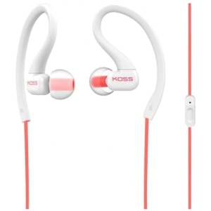 Навушники вкладиші дротові Koss KSC32iC Fit Mic Coral