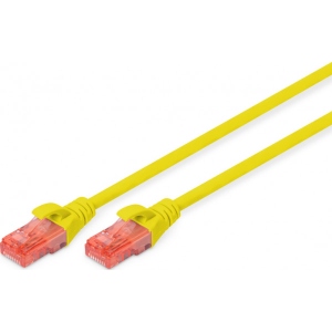Кабель патч-корд Digitus CAT 6 UTP 0.5 м Yellow (DK-1617-005/Y)
