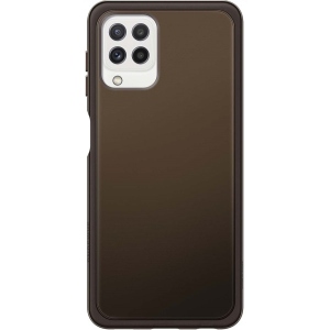 Чохол для смартфону Samsung Soft Clear Cover for Galaxy A22 (A225) Black (EF-QA225TBEGRU)