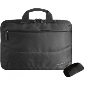 Сумка для ноутбуку Tucano Idea 15.6 "Black + бездротова миша (BU-BIDEA-WM)