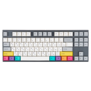 Клавіатура дротова ігрова Varmilo MA87M V2 CMYK EC Ivy V2 RU (A33A024B1A3A06A007)