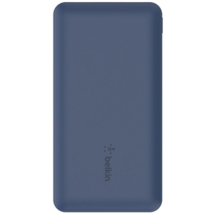 Батарея мобільна Belkin 10000mAh 15W Dual USB-A USB-C Blue (BPB011BTBL)