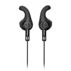 Навушники вкладиші бездротові Philips TAA3206BK In-ear IP57 Wireless Mic