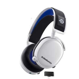 Навушники повнорозмірні бездротові SteelSeries Arctis 7P+ White for PS5 (61471)