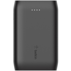 Батарея мобільна Belkin 10000mAh 15W Dual USB-A USB-C Black (BPB011BTBK)