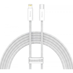 Кабель для зарядки Baseus Type-C to Lightning 20W 2m (CALD000102) White
