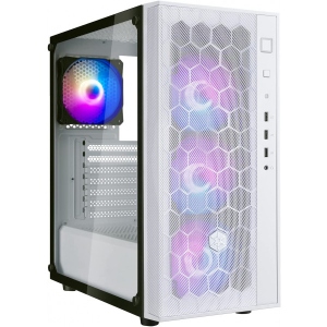 Корпус Silver Stone FARA MidT, USB3.0x2,USB2.0x1, 4x120мм ARGB без БЖ (SST-FAR1W-PRO)