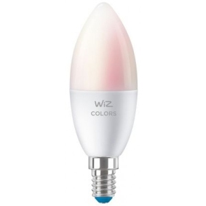 Розумна лампа WiZ E14 4.9W C37 2200-6500K RGB Wi-Fi (929002448802)